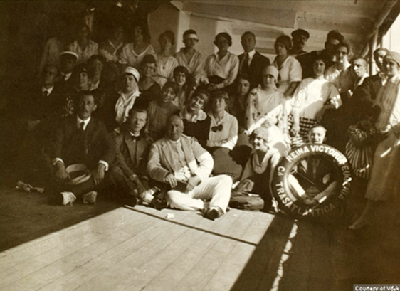 The Ballets Russes en route to South America, July 1917.jpg